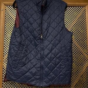 Men's Navy Weatherproof vest in Navy
